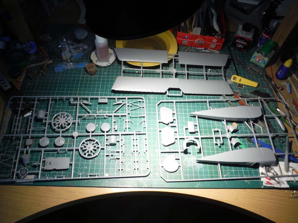Special Hobby 32065 Fokker D.Ii Black Et White Tail 1/32