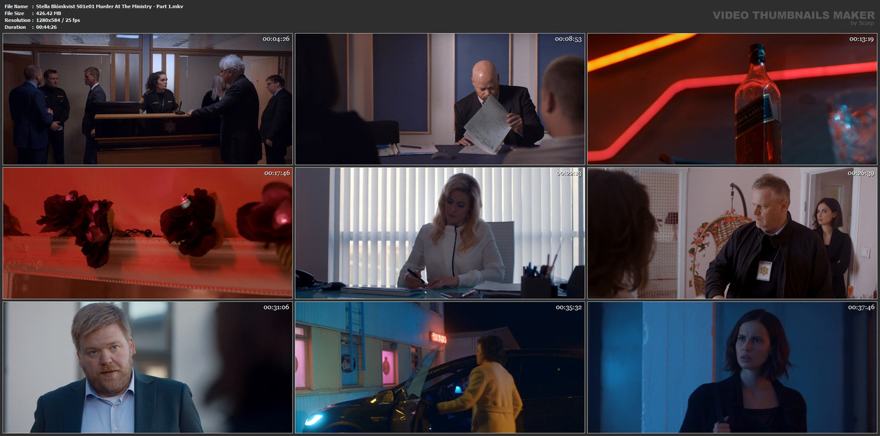Stella Blómkvist S01e01 Murder At The Ministry - Part 1.mkv