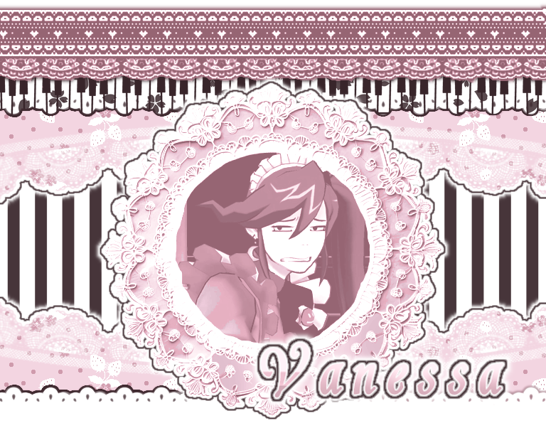 " Vanessa " graphic by me - nf2u