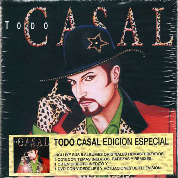 Portada - Tino Casal - Todo Casal (2011)