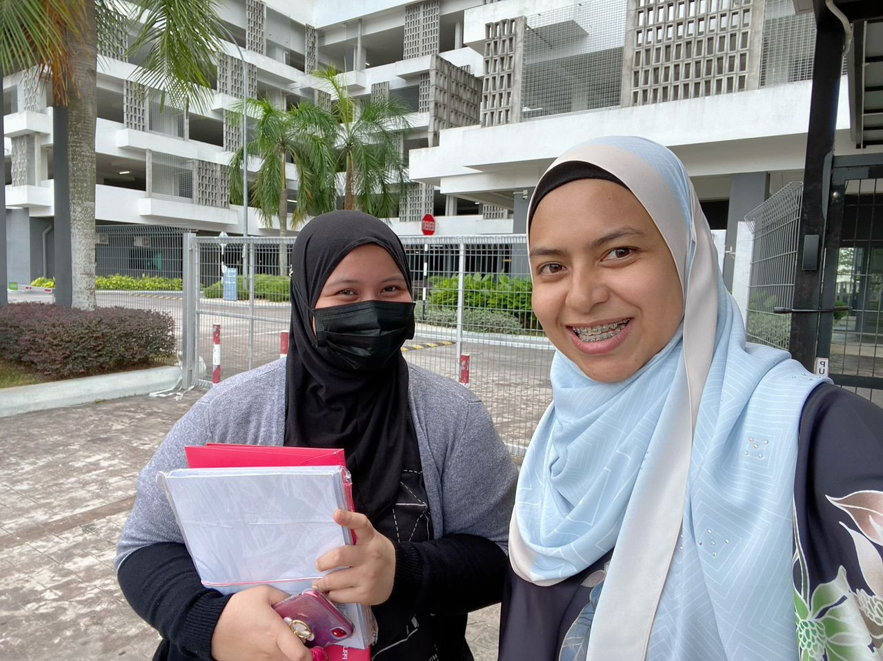 Bersama klien