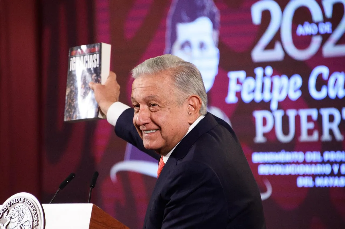 “No quiero presumir, pero se está vendiendo mucho”: AMLO sobre su nuevo libro