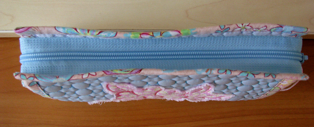 косметичка голубая 3