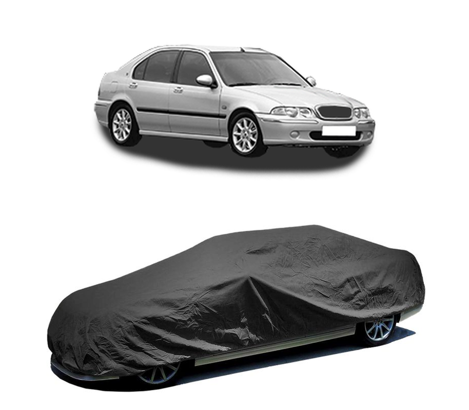 Husa tip prelata auto pentru ROVER 45 I Hatchback (RT) 2000 - 2005,culoare negru, material textil impermeabil, rezistanta la intemperii praf UV, CARPASSION Husa Protectie
