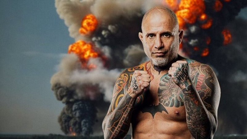 Хаим Гозали показа снаряд с името на бивш UFC боец