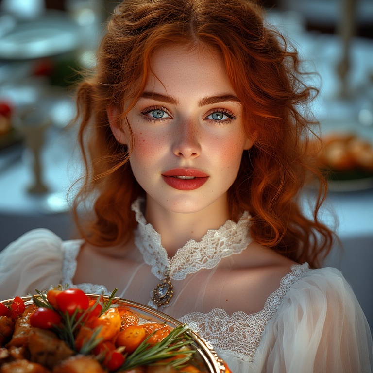 Garden wedding Redhair 0 10