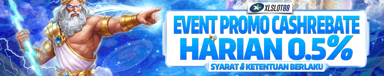 BONUS CASHREBATE 0,5% KHUSUS SLOT  & CASINO