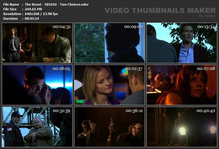 The Beast - S01E02 - Two Choices.mkv