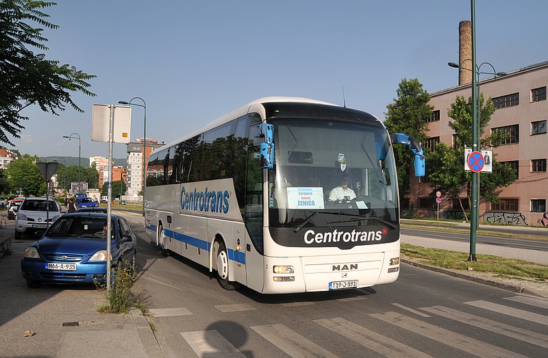 Sarajevski gradski prijevoz Centrotrans-MAN-438-450