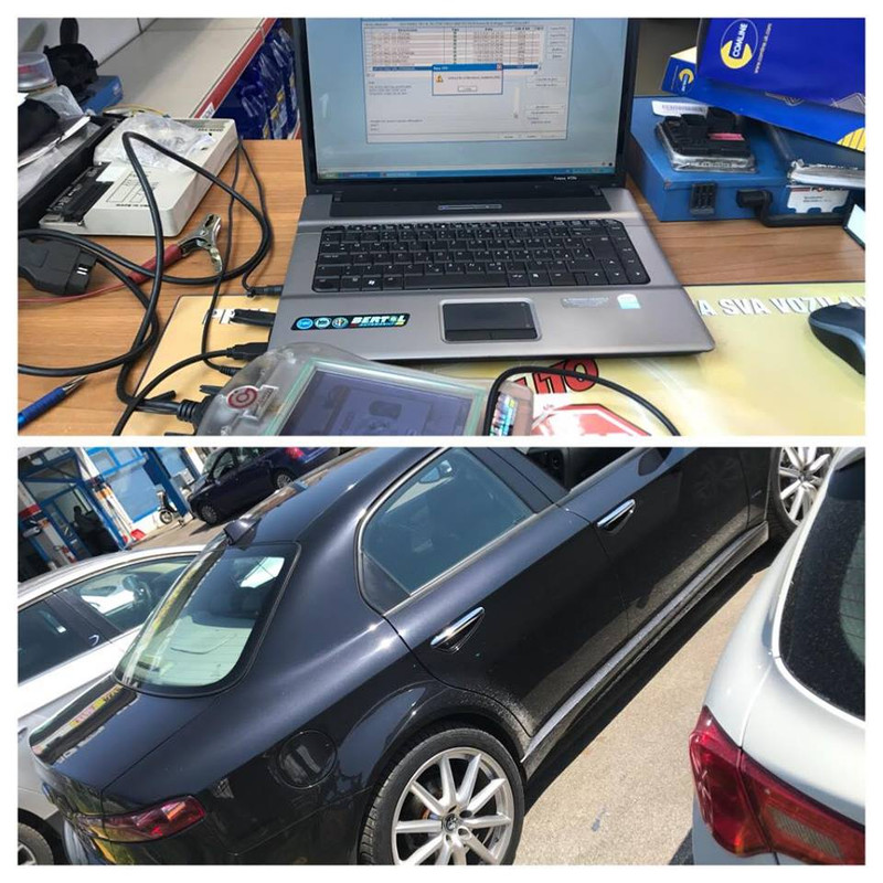 AR 159 1.9 16V prepravak nečijeg Chip tuninga