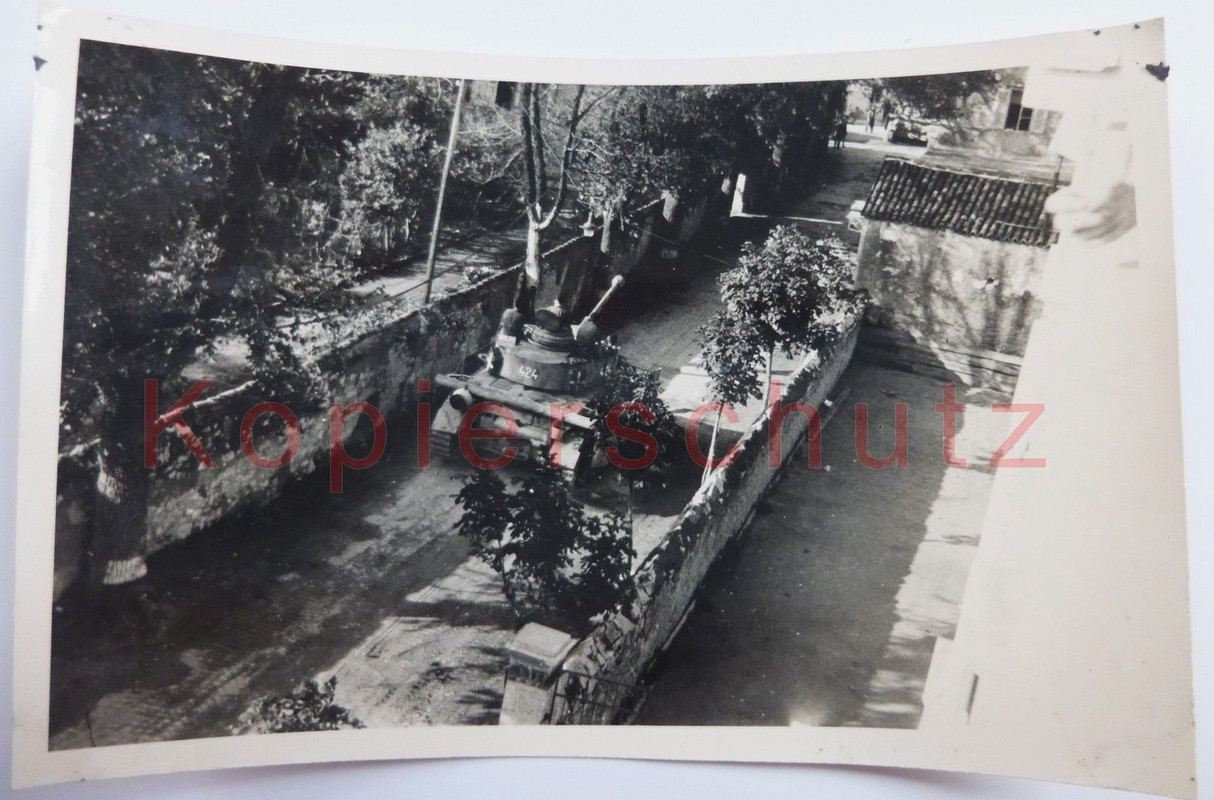 Panzer PzKpfw IV Kennung 424 Seitenschürzen in S