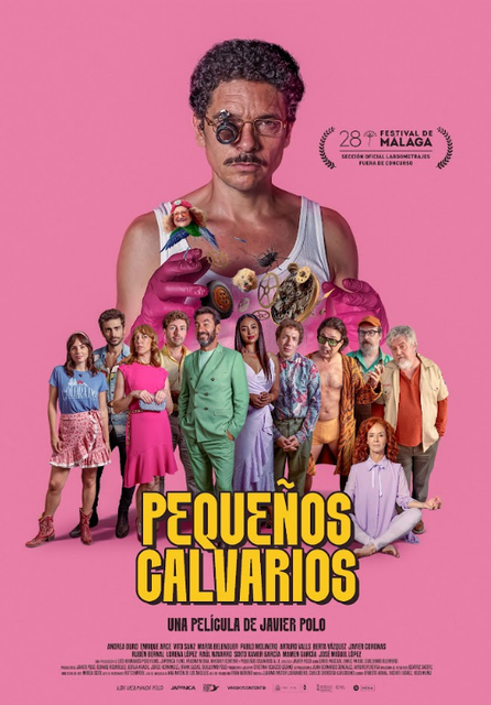 PÓSTER DE LA PELÍCULA “PEQUEÑOS CALVARIOS” QUE CUENTA CON ARTURO VALLS Y ANDREA DURO EN SU REPARTO