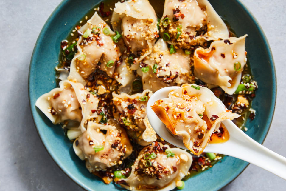 Savory Chinese Snack With A Cracked Shell NYT