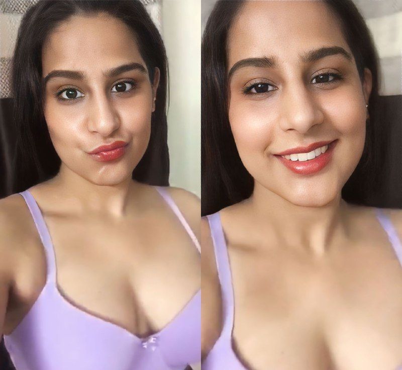 Cute desi indian milf rubbing her boob exclusive viral video