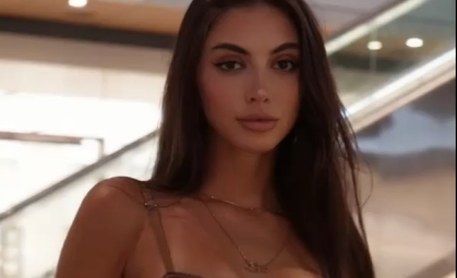 Sara Maughan Strips Naked and Shows Off Her Massive Big Tits