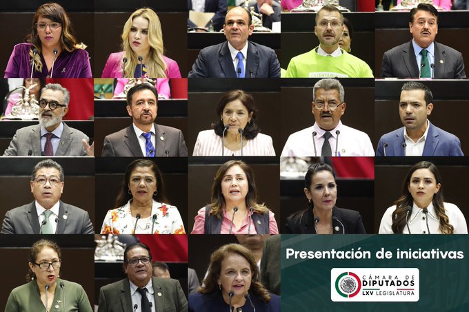 Diputados presentan 19 iniciativas de reforma