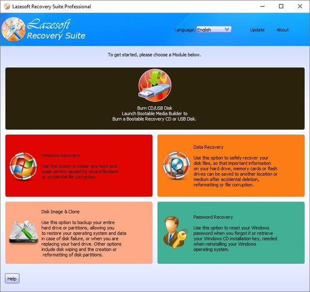 Lazesoft Recovery Suite Professional 4.7.3 Multilingual
