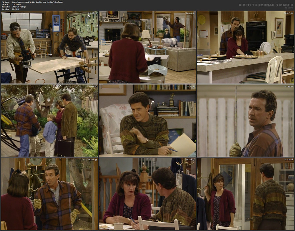 Home Improvement S01E04 Satellite on a Hot Tim's Roof.mkv