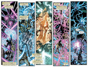 Shredded multiple wards put up by Felix Faust