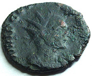 Antoniniano de Claudio II. VICTORIA AVG. Victoria a izq. Roma IMG-20240303-125304