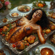 Garden wedding wom served Blackh 1 01