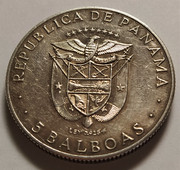 5 Balboas - Panamá, 1970 - XI Juegos Centroamericanos y del Caribe IMG-20210705-174949