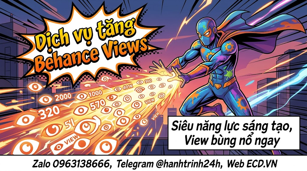 tăng behance views giá rẻ tăng engagement