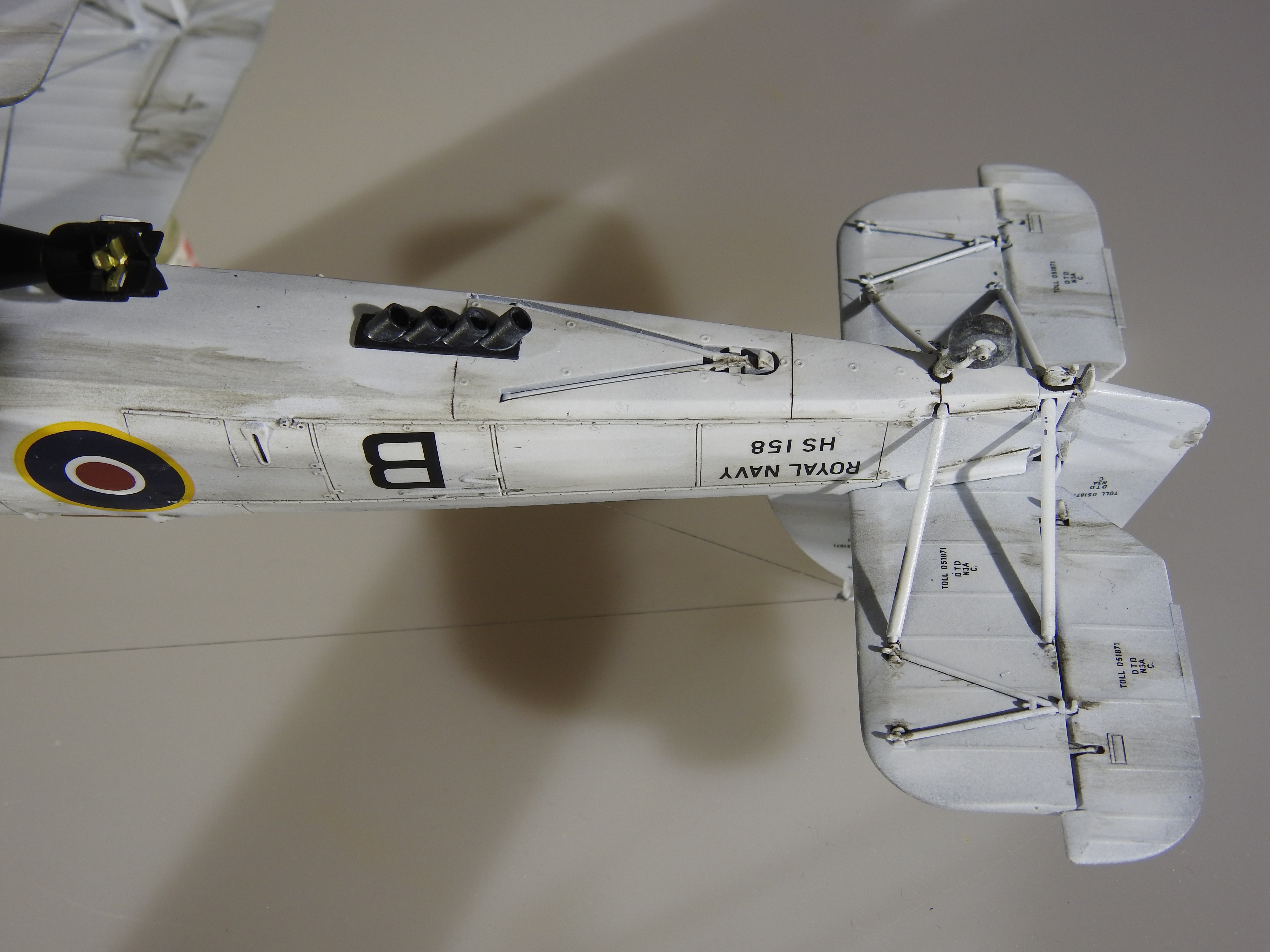 Fairey Swordfish Mk II 1/48 Tamiya - klar DSCN0111
