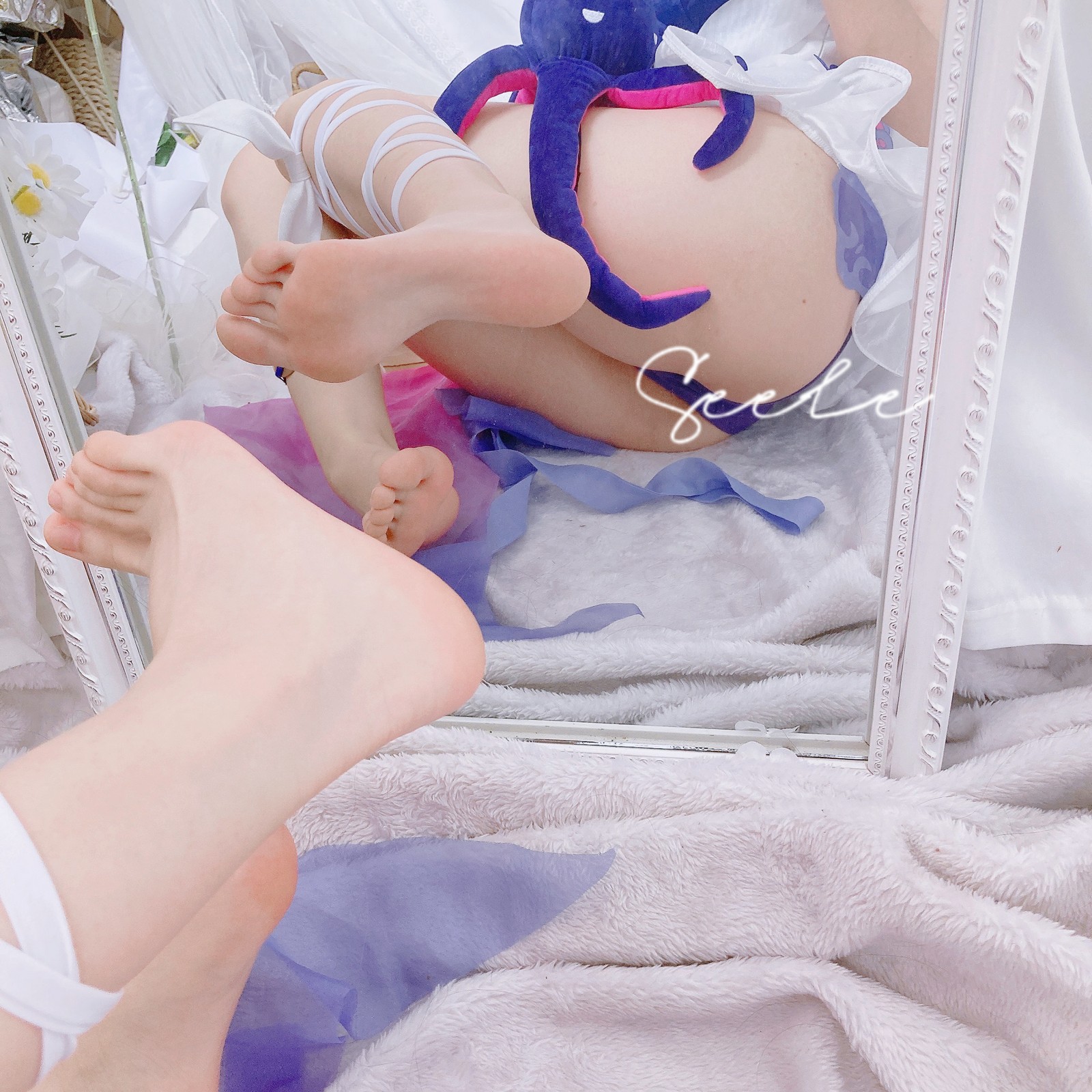 Seele麦麦希儿彼岸浪花 Cosplay｜海边主题高清写真（102P-532MB）插图1