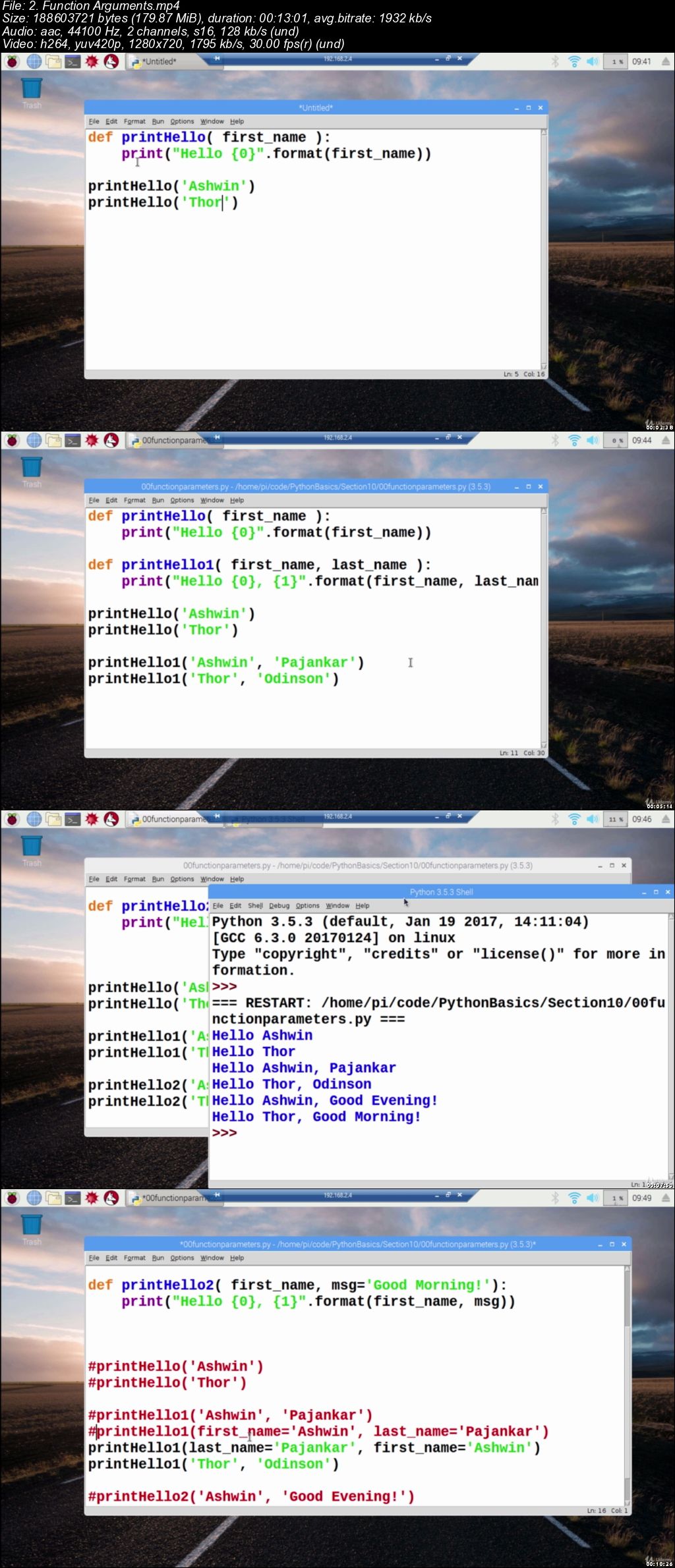 Complete Python 3 and Raspberry Pi Masterclass for Novice (Updated 11/2019)