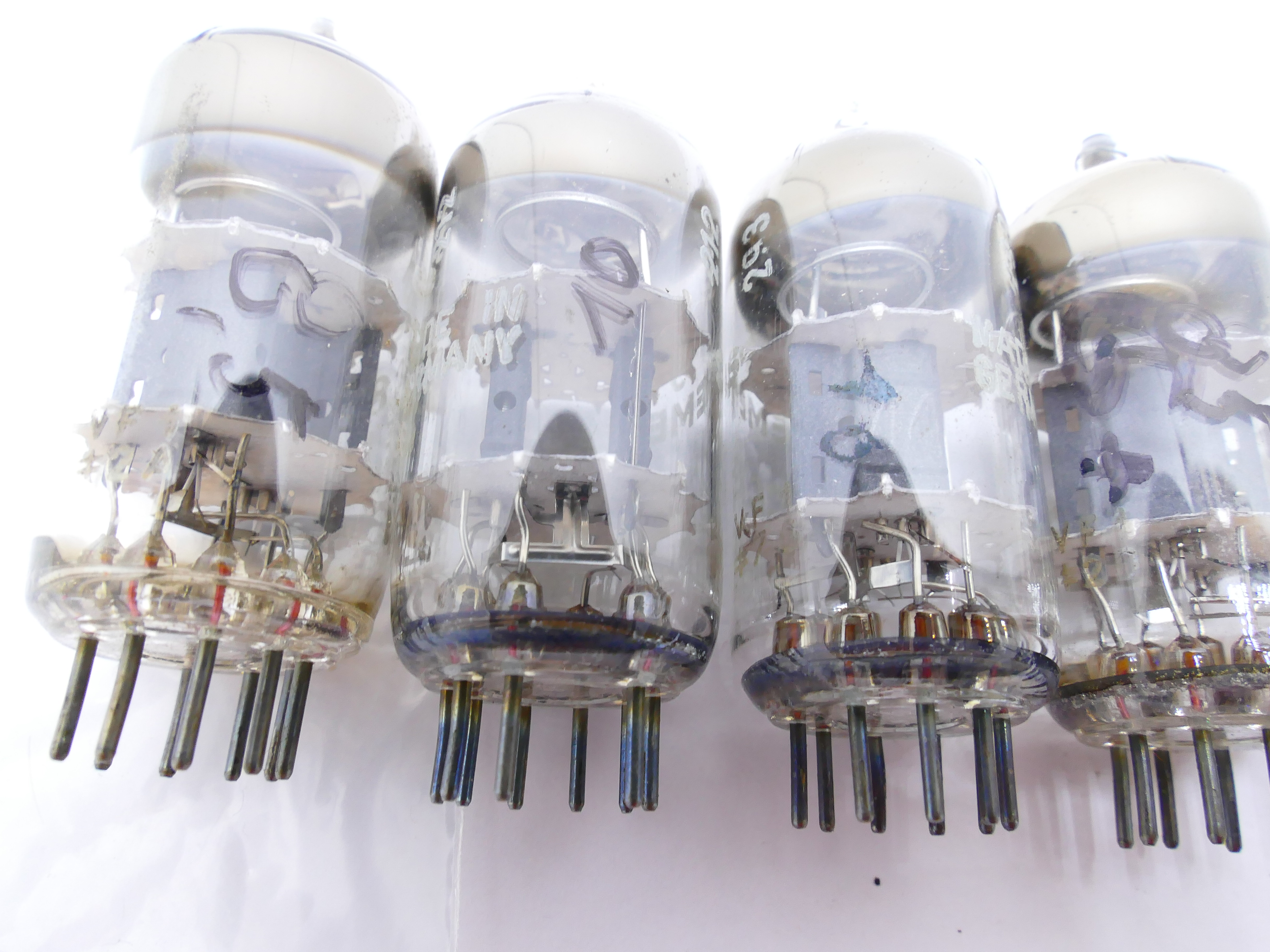 Siemens ECC81 12AT7 Röhren Set Bild 9
