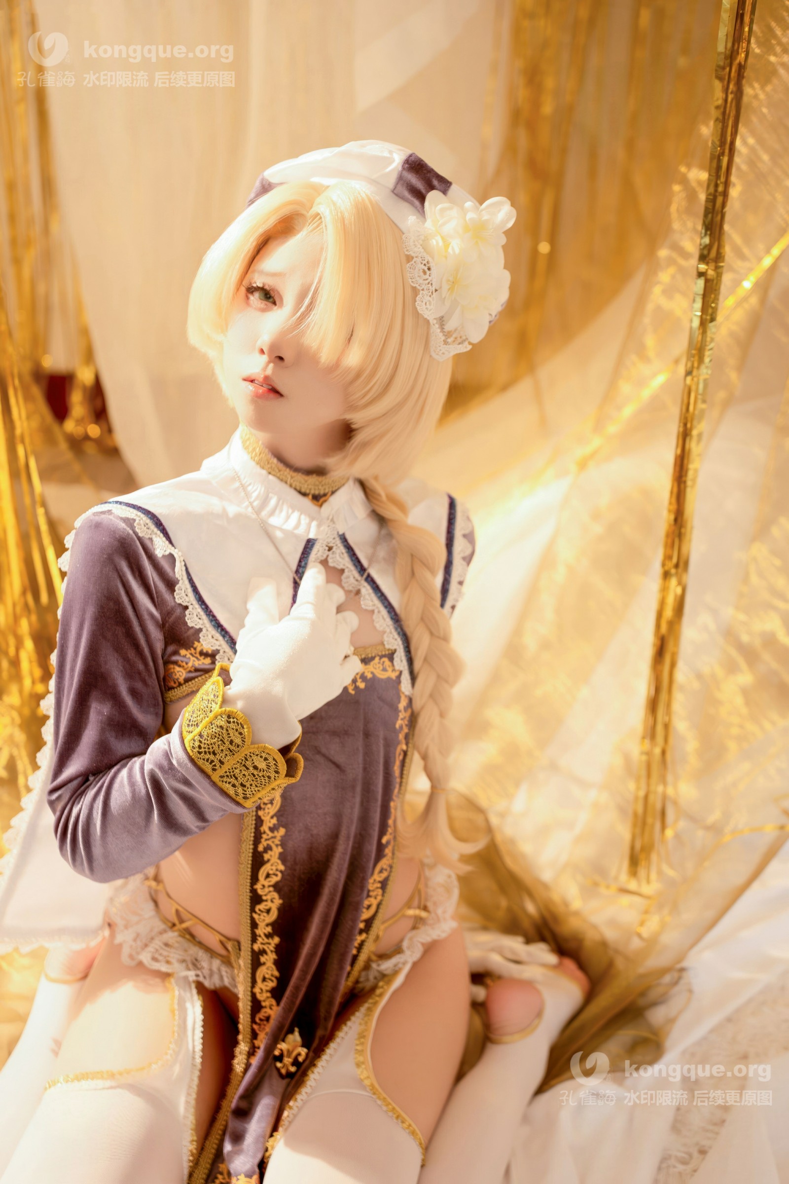 纸悦Etsu_ko《娼年贞德》Cosplay 写真合集｜暗黑主题高清套图[64P-640.9M]插图2