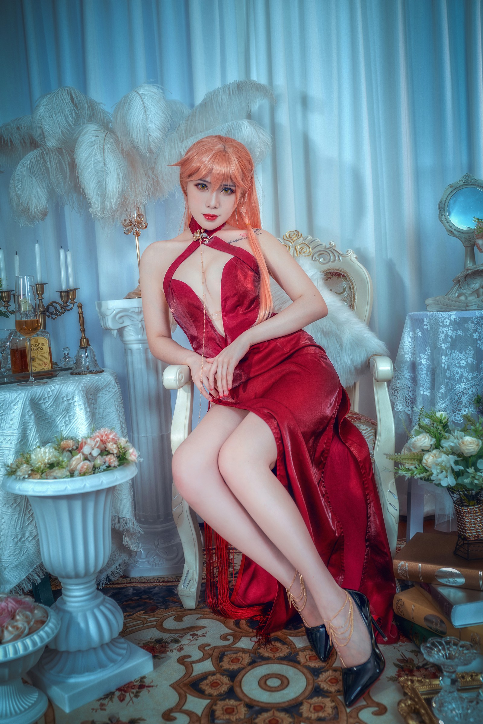 羊大真人 – Ots14 礼服 Cosplay 高清写真集（16P-203.9MB）优雅制服风插图7