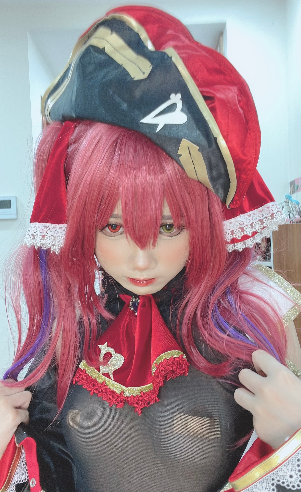 PoppaChan Houshou Marine Cosplay Collection (Hololive) – 94 Photos 427MB插图1