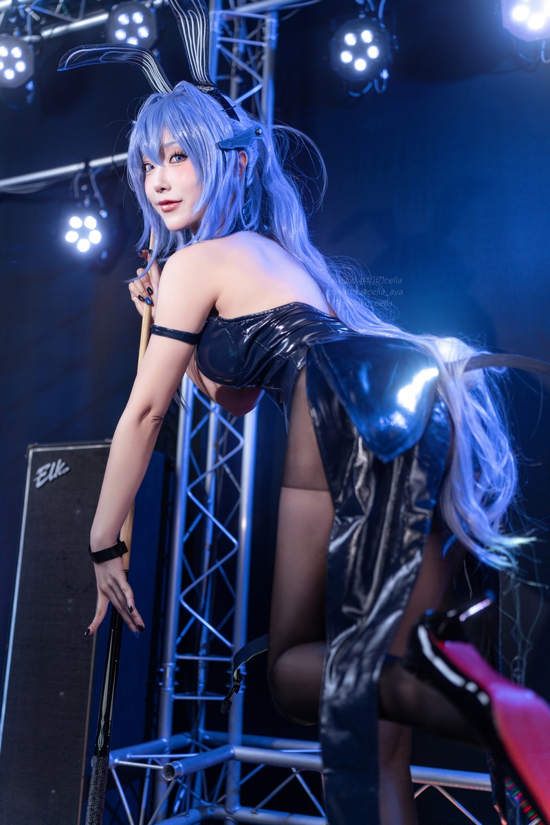 切切Celia 花园兔女郎 Bunny Cosplay 高清写真图集 41P插图4