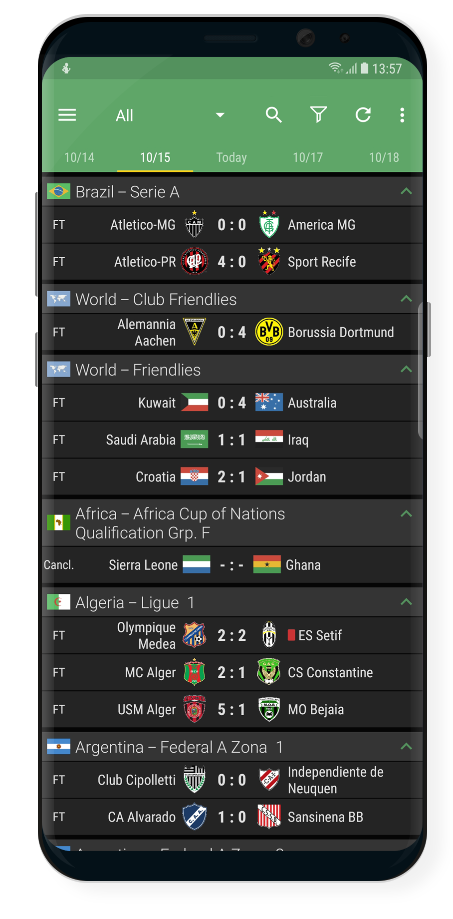 Exclusive Releases • All Goals Football Live Scores v5.4.1 [Ad Free