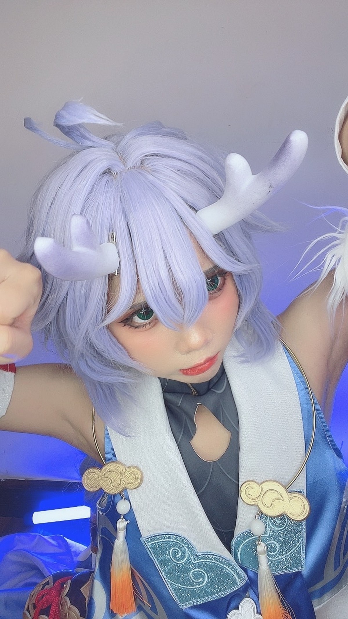 PoppaChan Bailu Cosplay Deluxe (Honkai Star Rail) – 155 Photos 12 Videos 459MB插图3