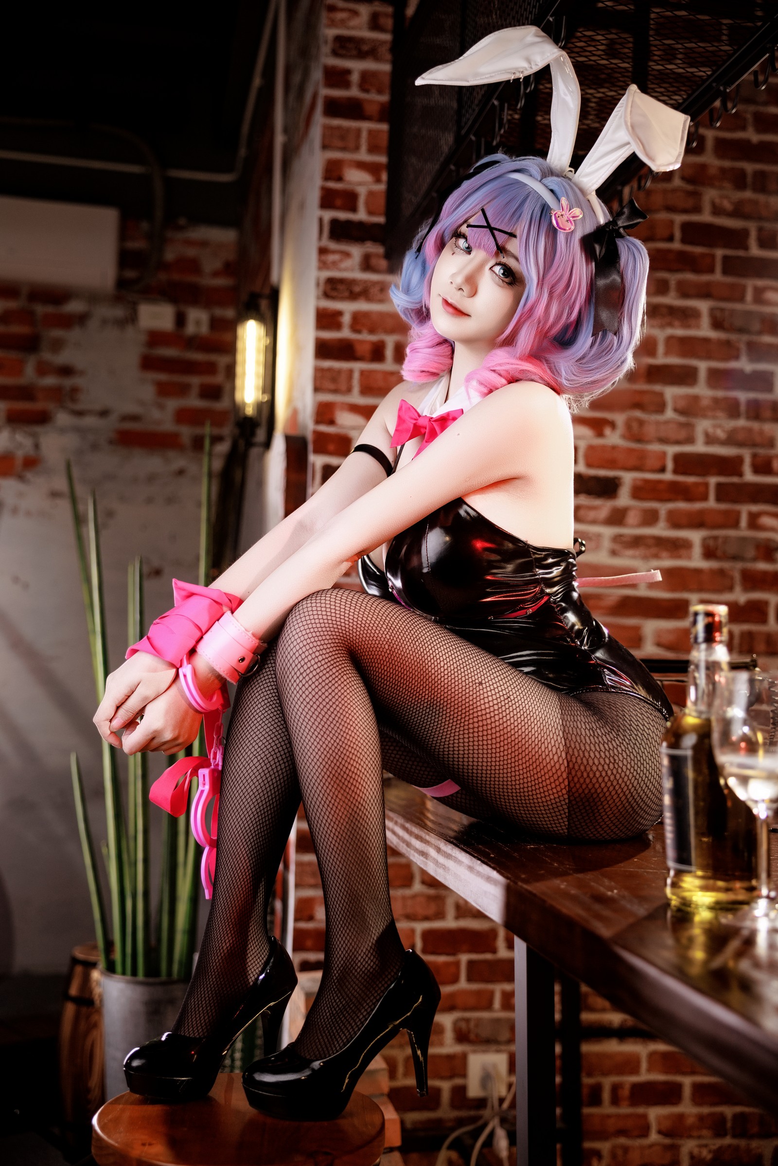 阿雪雪写真初音未来兔子洞Cosplay（105P+1V / 1.63G）VOCALOID主题写真插图8