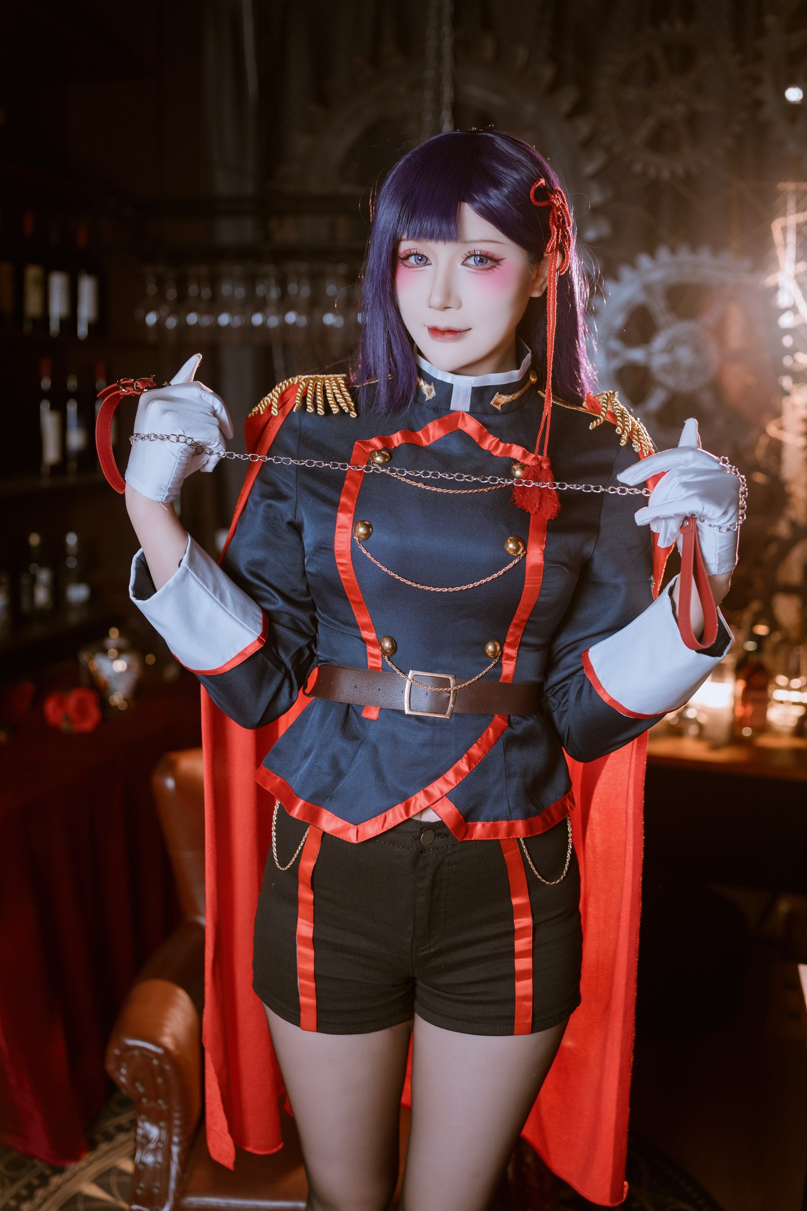 兔胖胖min – 魔都精兵的奴隶 山城恋 Cosplay 高清写真集（40P-575.4MB）插图1