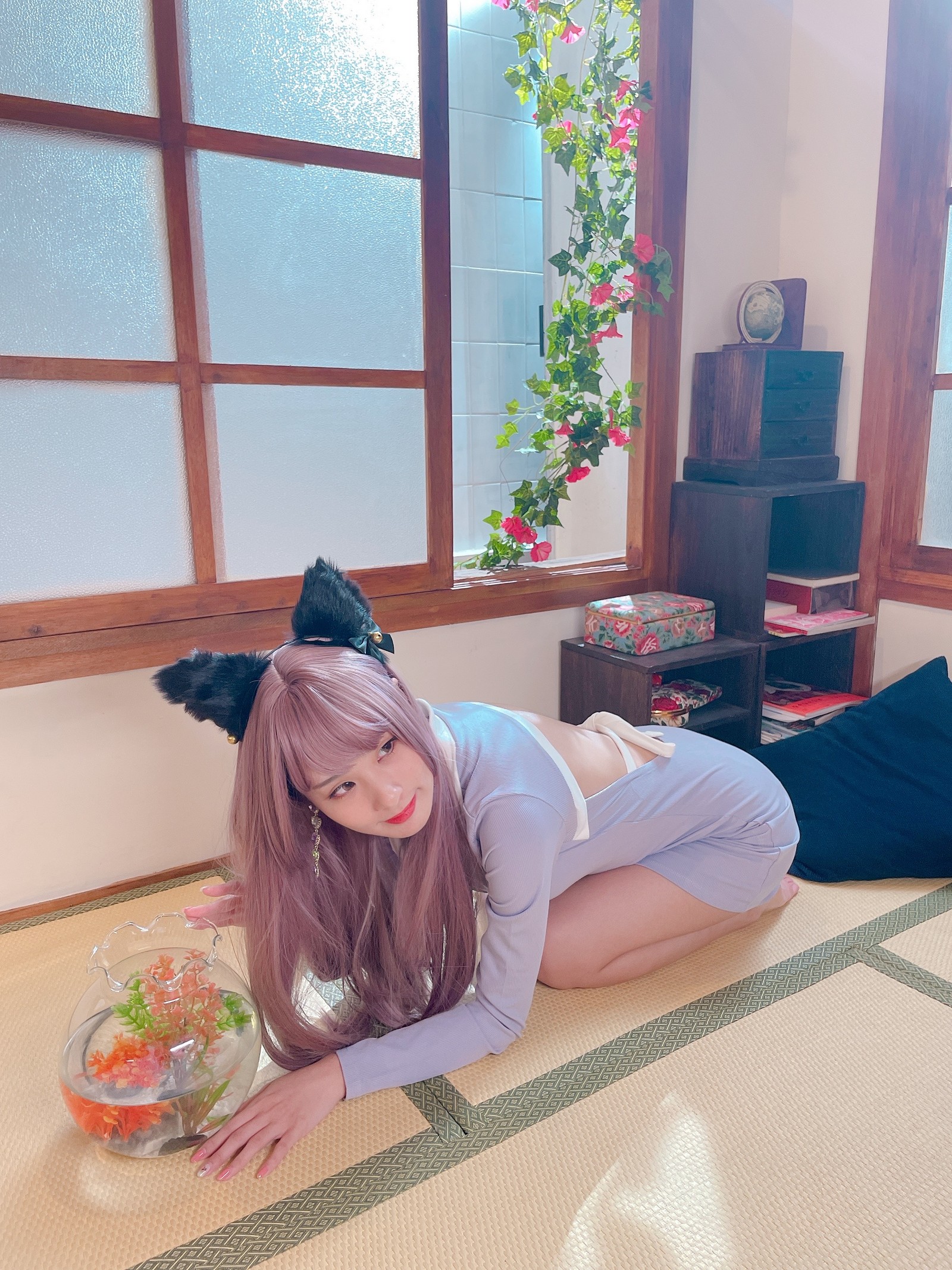 泥泥汝 猫女 主题 Cosplay 写真＋视频合集｜高质量图集（372P｜12V｜1.09GB）插图8