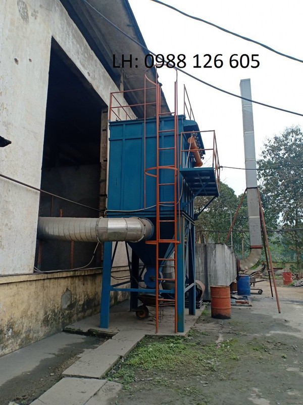 hệ thống xử lý khí thải bụi sơn