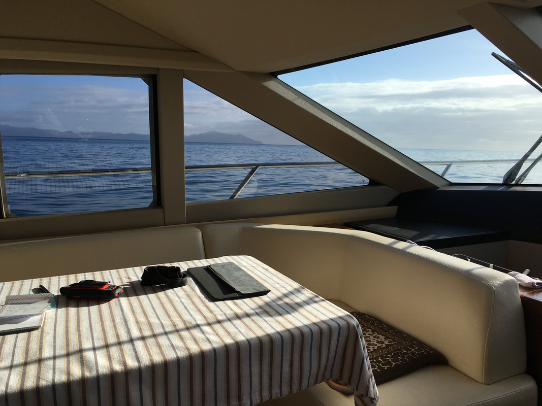 Flat Calm Rounding Cape Colville