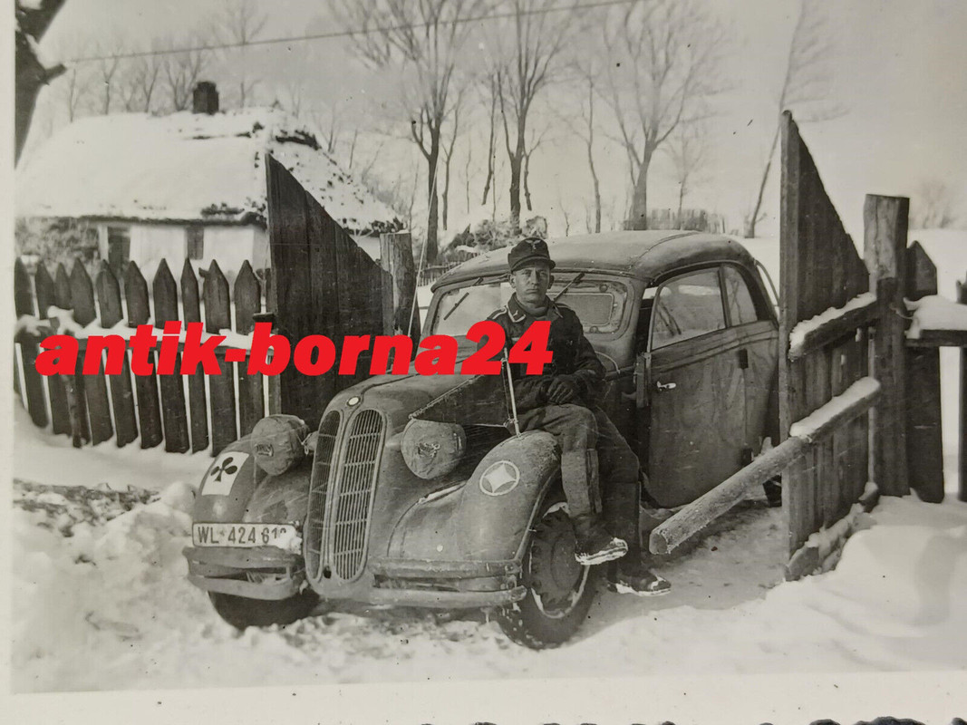 Fotoalbum LW Krim Simferopol Kesselschlacht von Kamenez-Podolski 1944 Kübel VW (4)