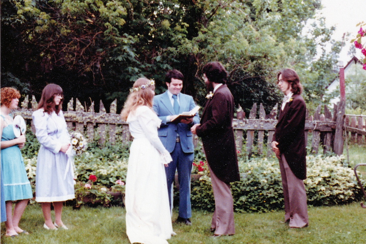 Best man - Russell and Helen Wedding - Parkdale OR - circa 1982