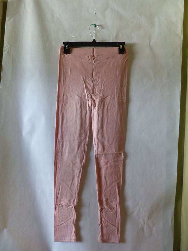 FANCY WOMENS COMFORTBALE LIGHT PINK RONDE COTTON LEGGINGS ONE SIZE FITS ALL