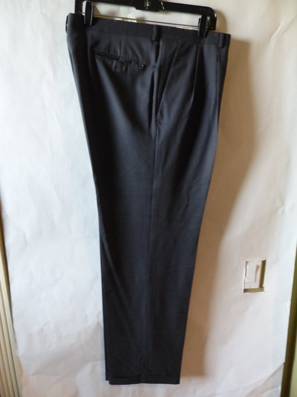 FLORENCE 81 MENS DRESS PANTS IN DARK GREY US MENS SIZE 48 ITALIAN 58 DROP 6