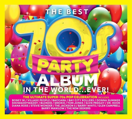VA - The Best 70s Party Album In The World... Ever! (3CD, 2022) MP3