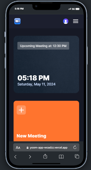 Full Stack Video Conferencing App with Next JS