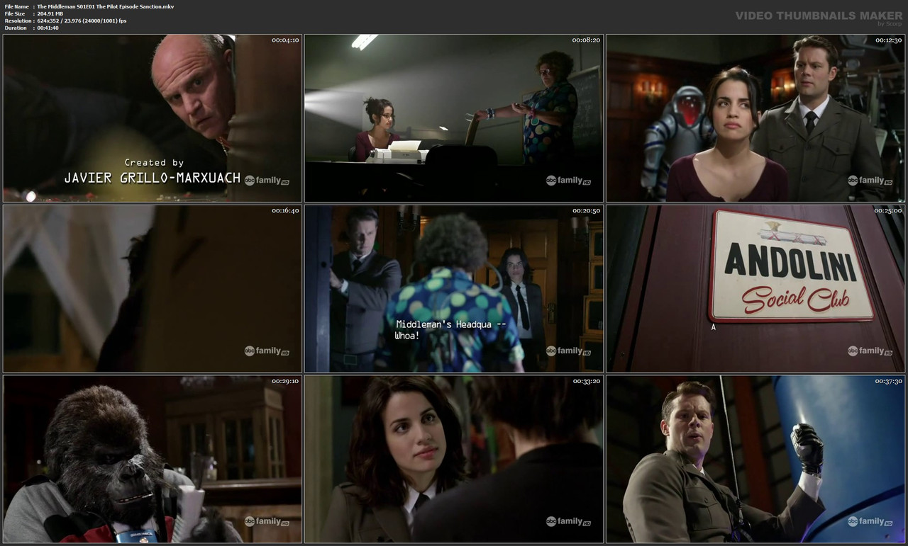The Middleman S01E01 The Pilot Episode Sanction.mkv