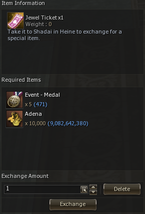 Lineage 2 brooch clearance